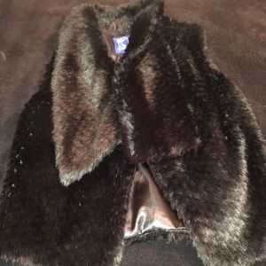 Free People Faux Fur Vest